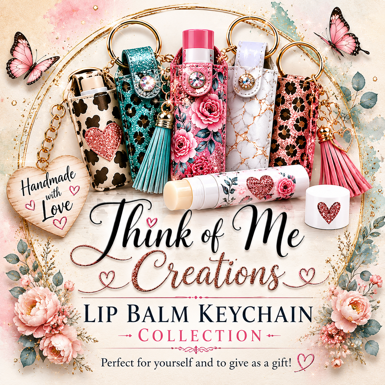 Lip Balm Keychains
