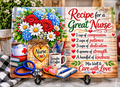 Nurse  Recipe Cutting Board