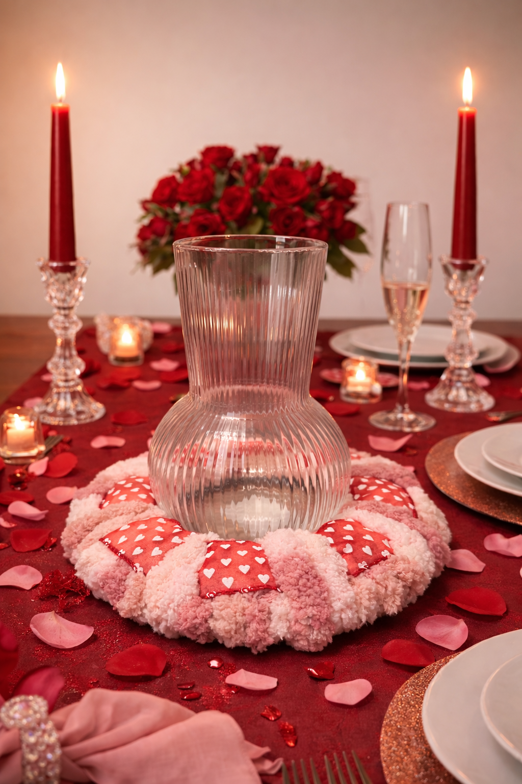 8 inch valentine centerpiece
