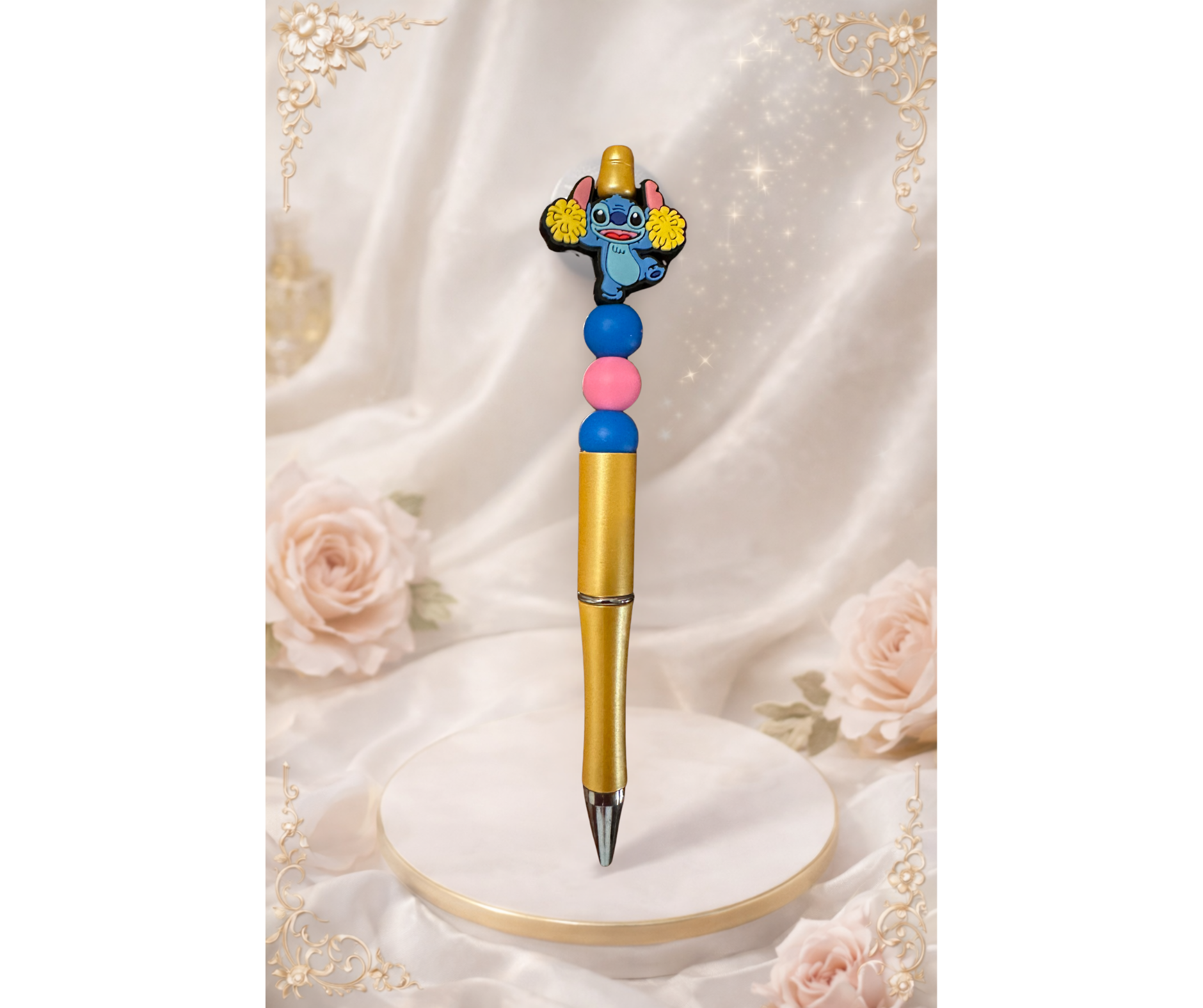 Pen Stitch Pom Pom