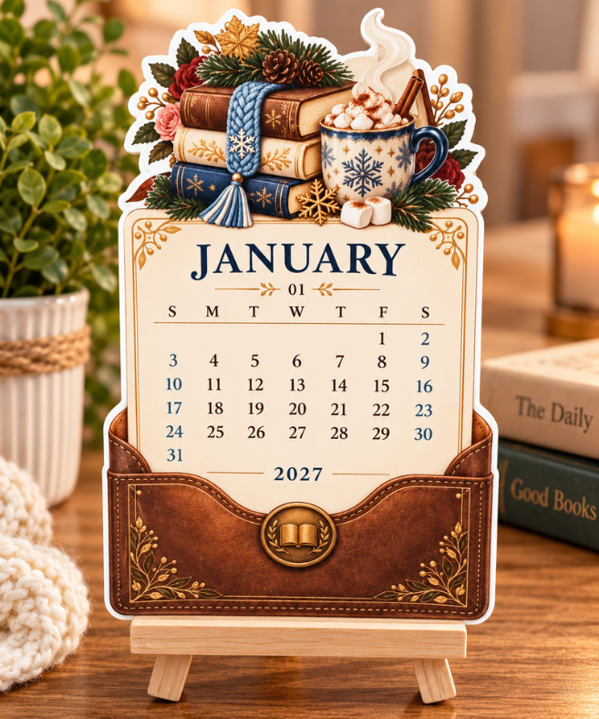 Desk Calendar 2027 book