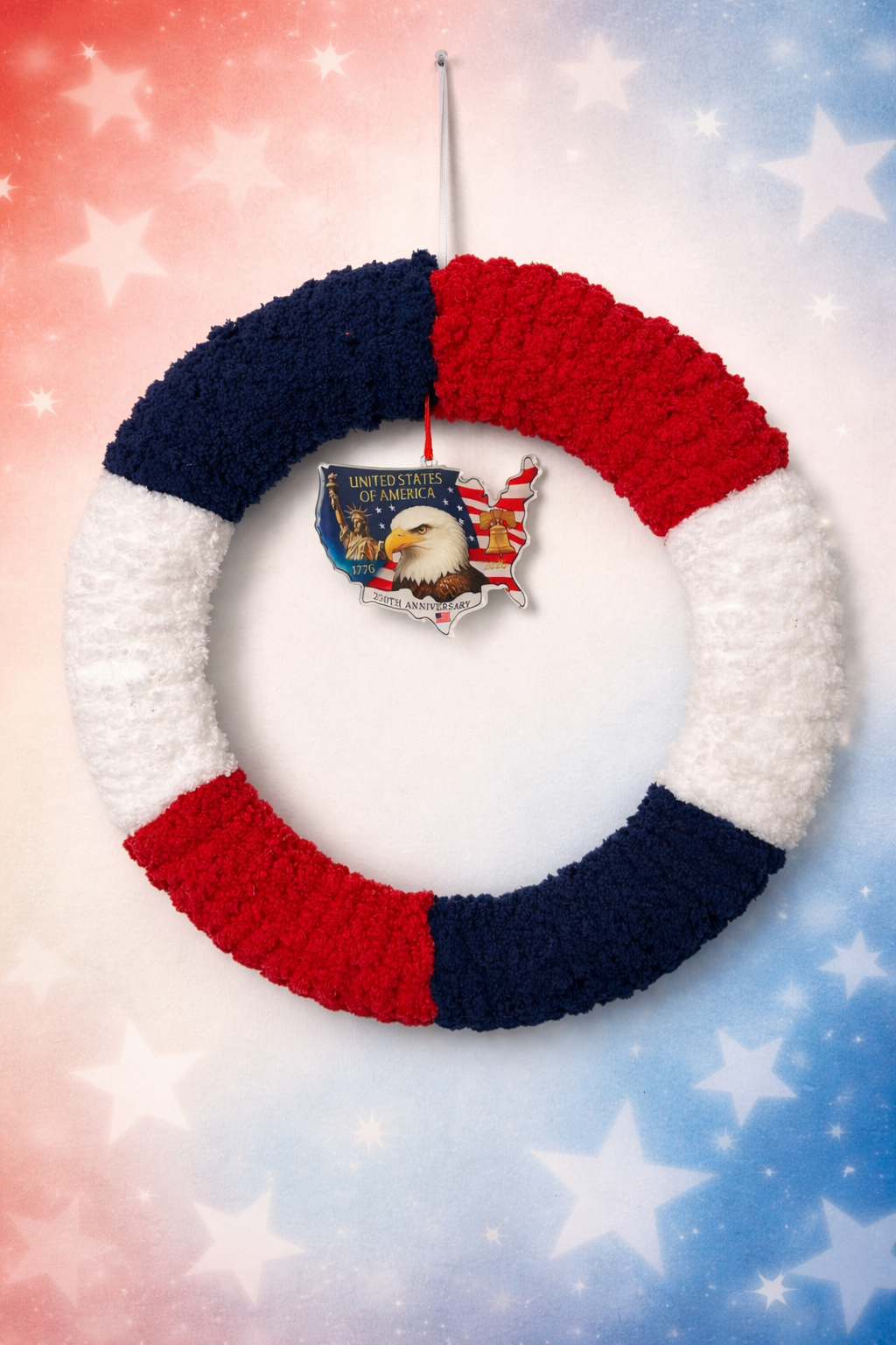 250th 14 inch wreath 1