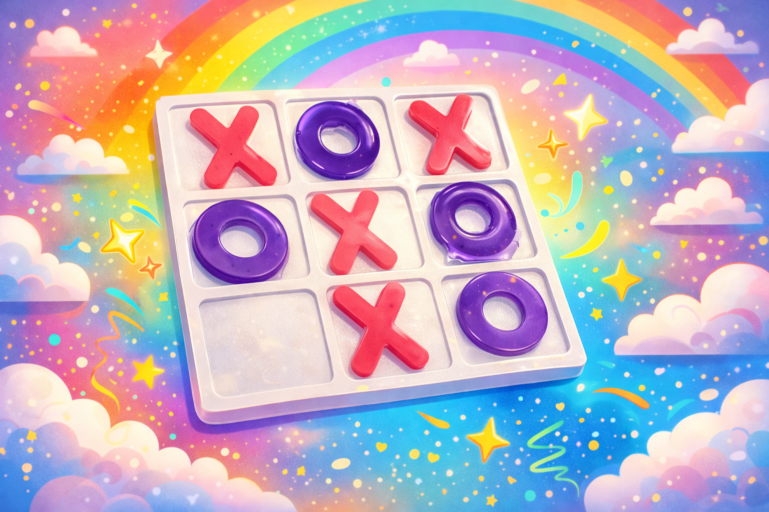 Resin Tic Tac Toe Custom Large