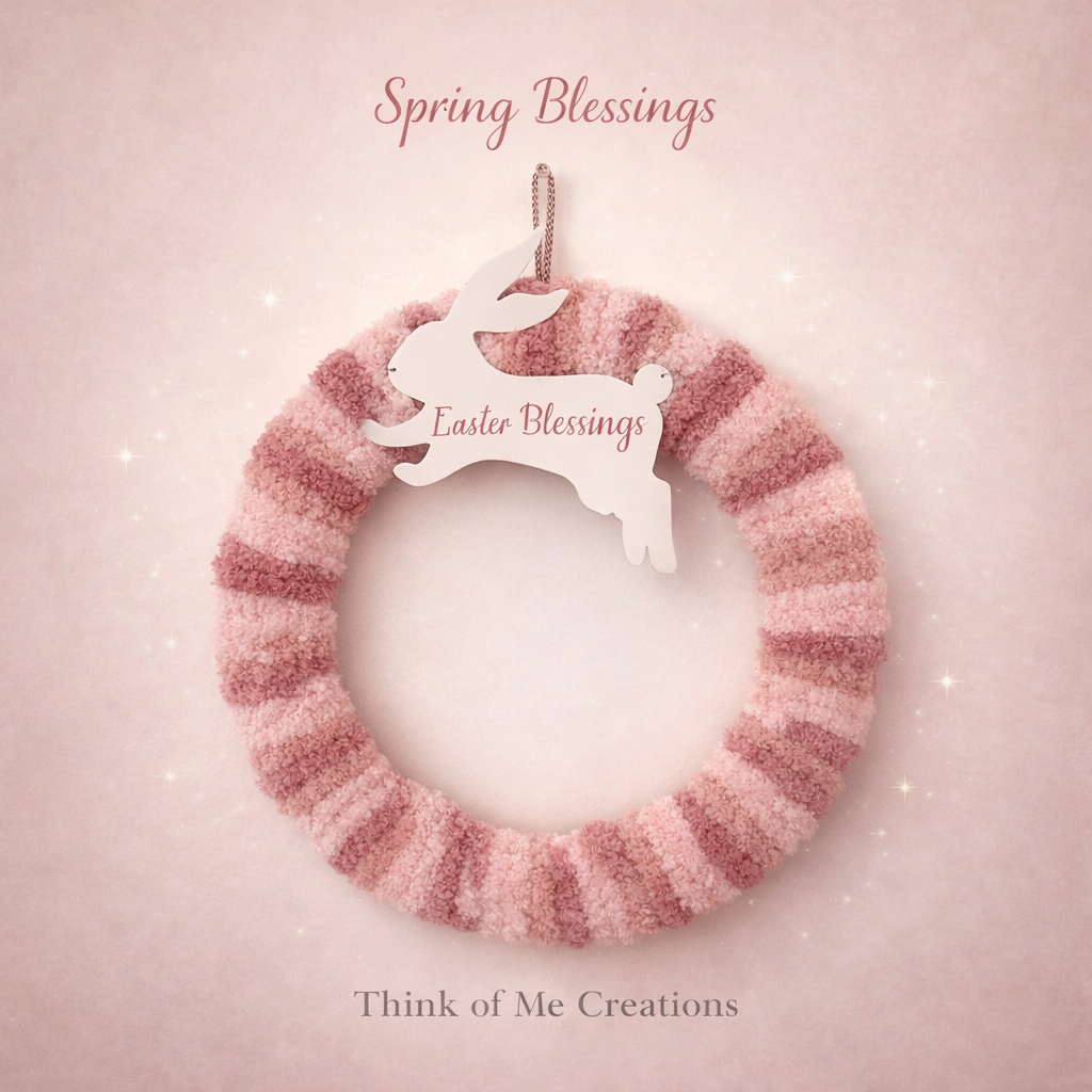 Easter Bunny 12 inch wreath