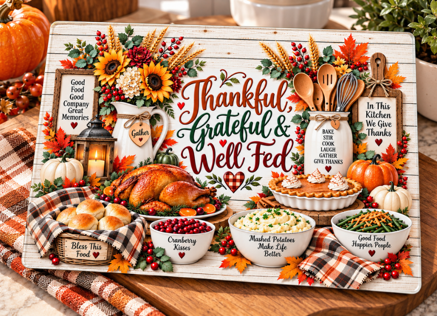 Thankful Cutting Board