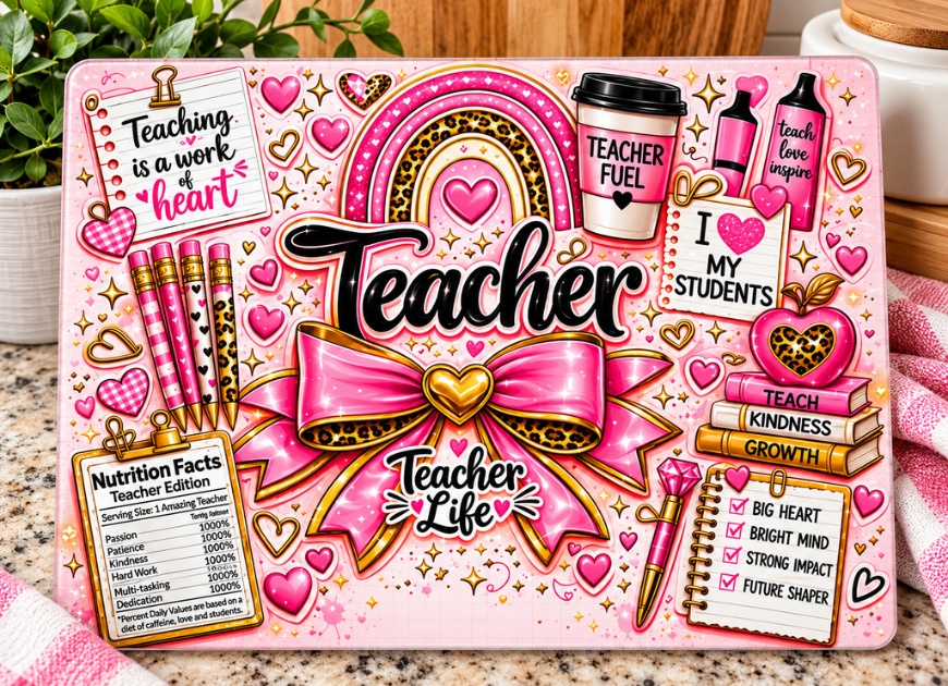 Teacher Cutting Board