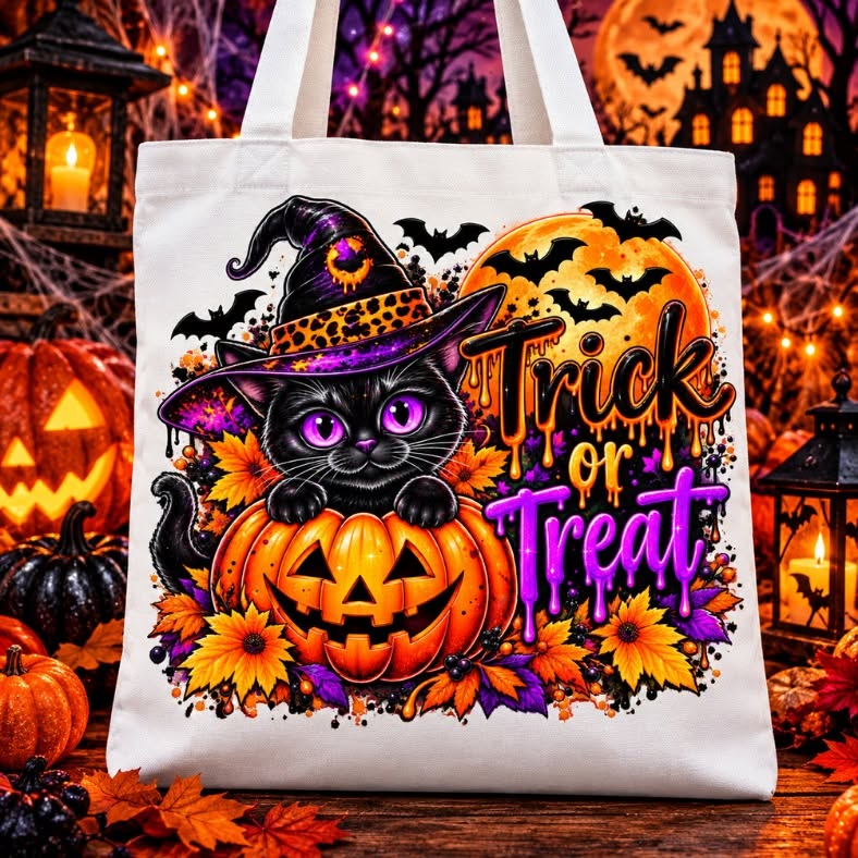 Tote - Black Cat