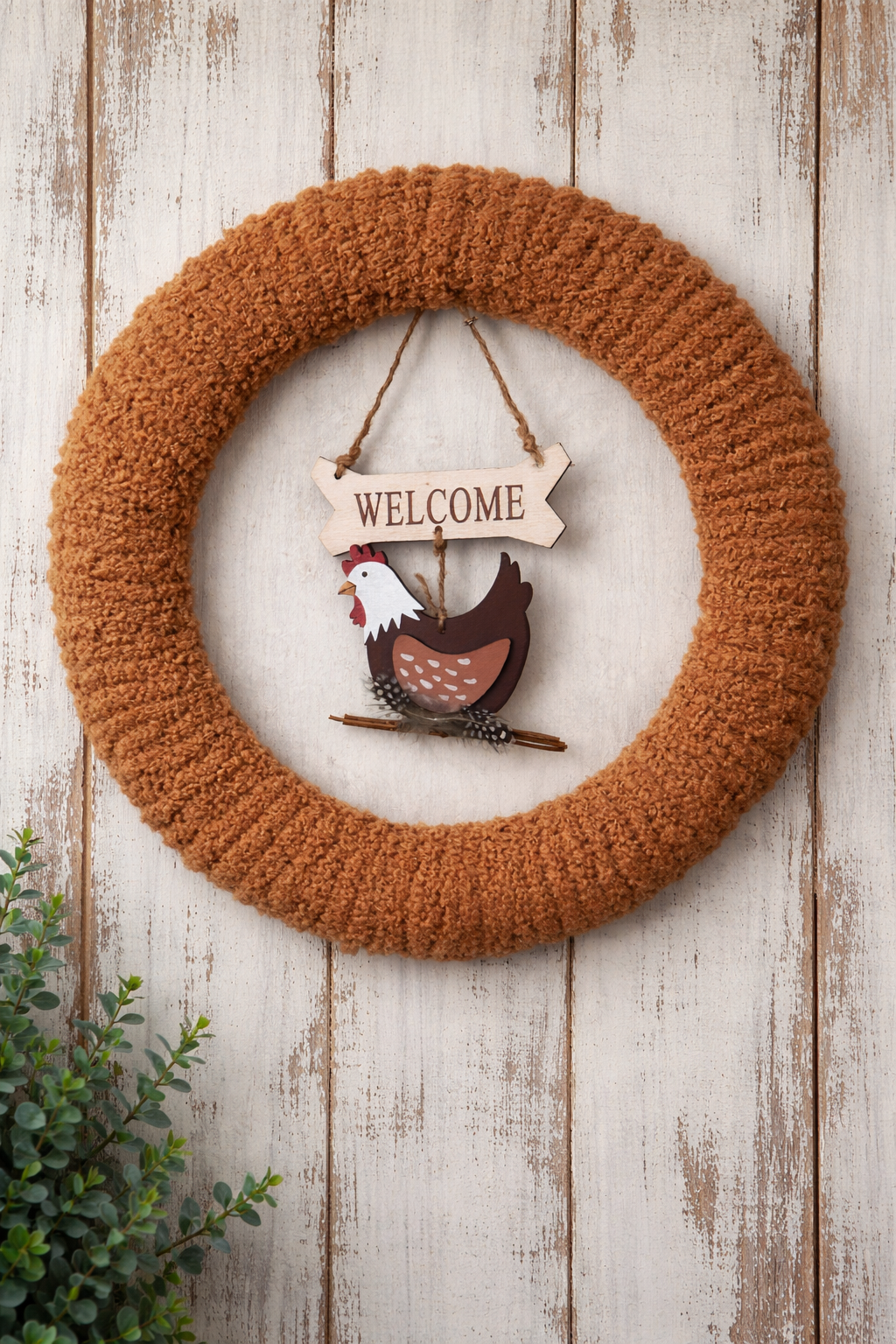 Chicken14 inch wreath