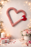 Valentine Heart 17 inch Wreath
