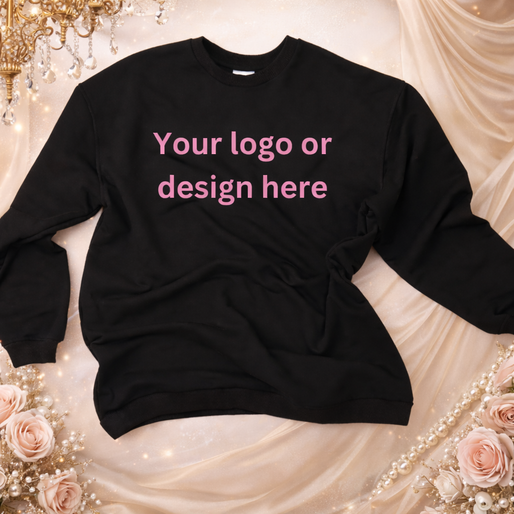 Multi Color Design Custom Crewneck Sweatshirt