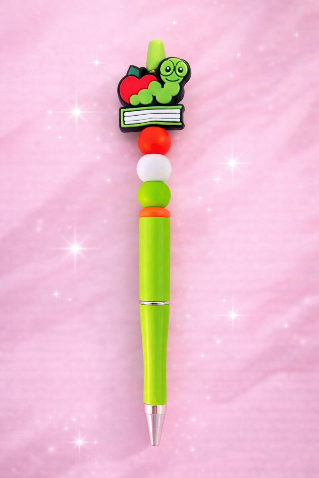 Green Bookworm Pen