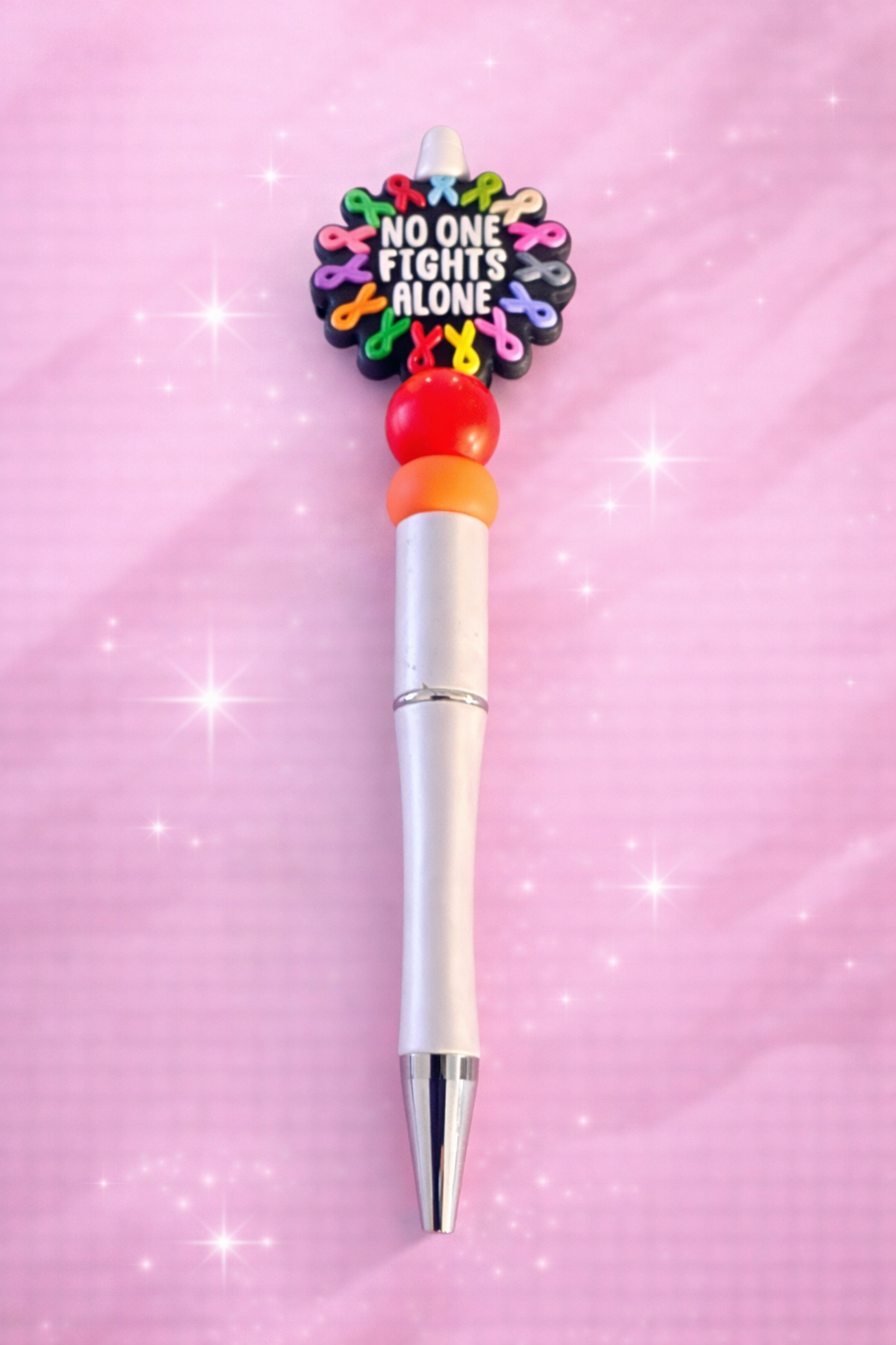 No one fights alone pen