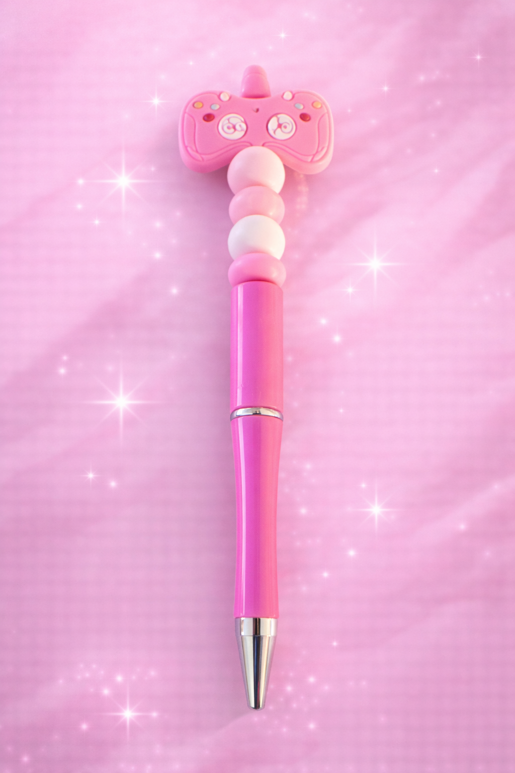 Pink Game Controller Pen