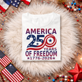 Women V-neck America 250 T-Shirt