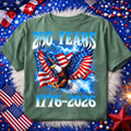 Women V-neck 250 Eagle T-shirt