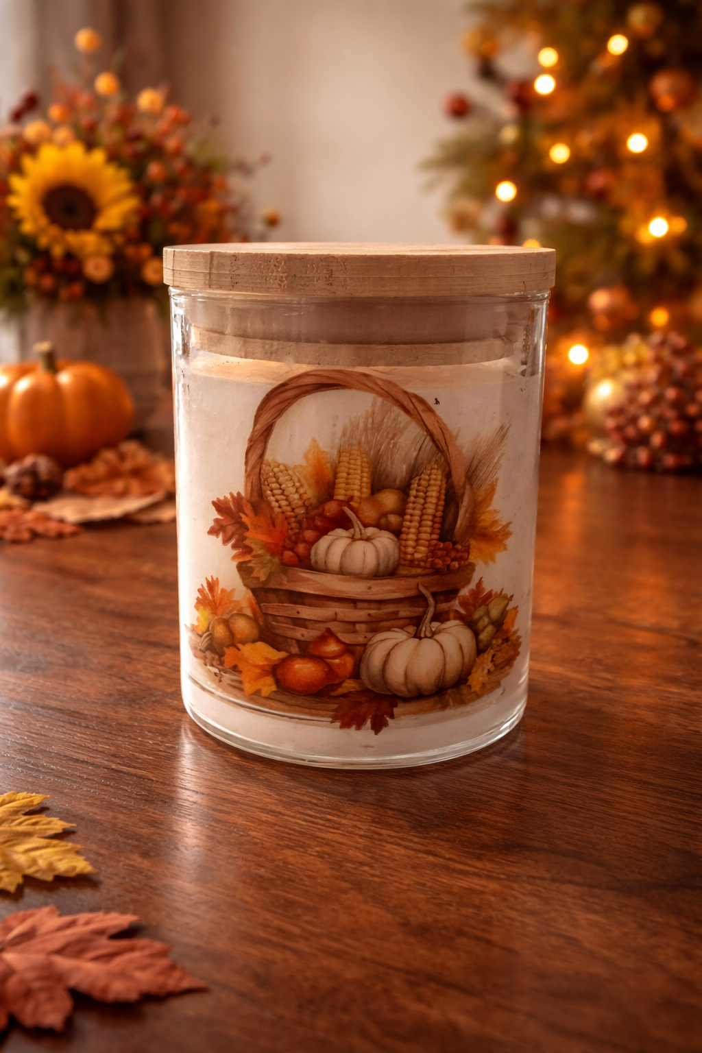 Fall Almond Honey Candle