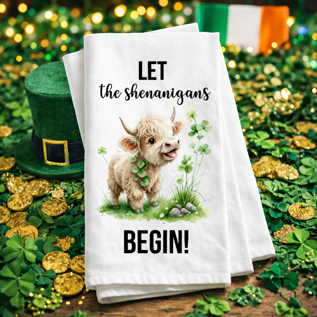 St. Patty's Let Tea Towel
