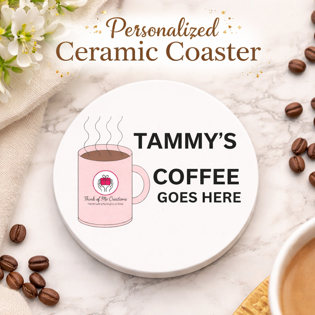 Custom 3in Ceramic Coasters