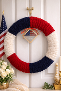 250th 14 inch wreath
