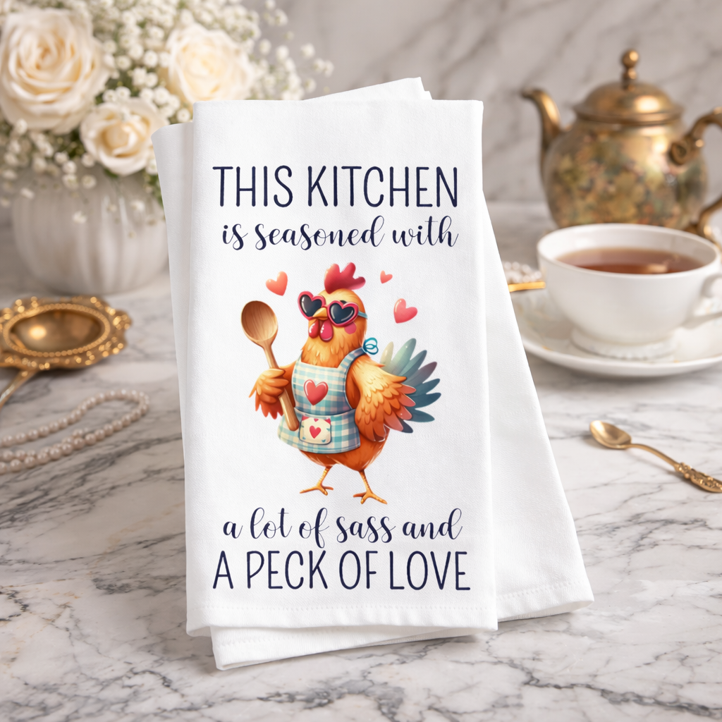 Alot of Sass Tea Towel