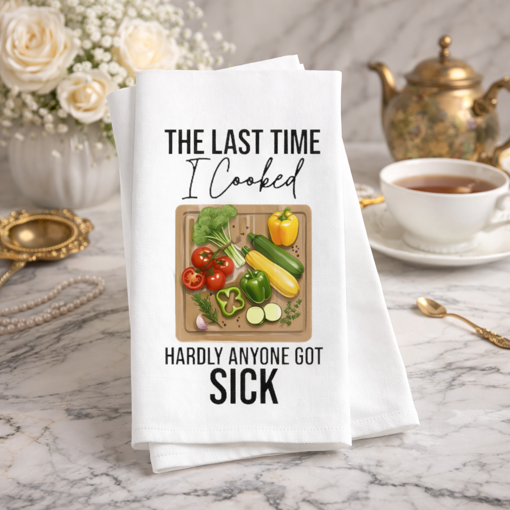 Mind your own biscuits Tea Towel