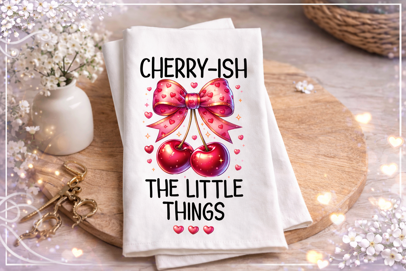 Little Things Tea Towel