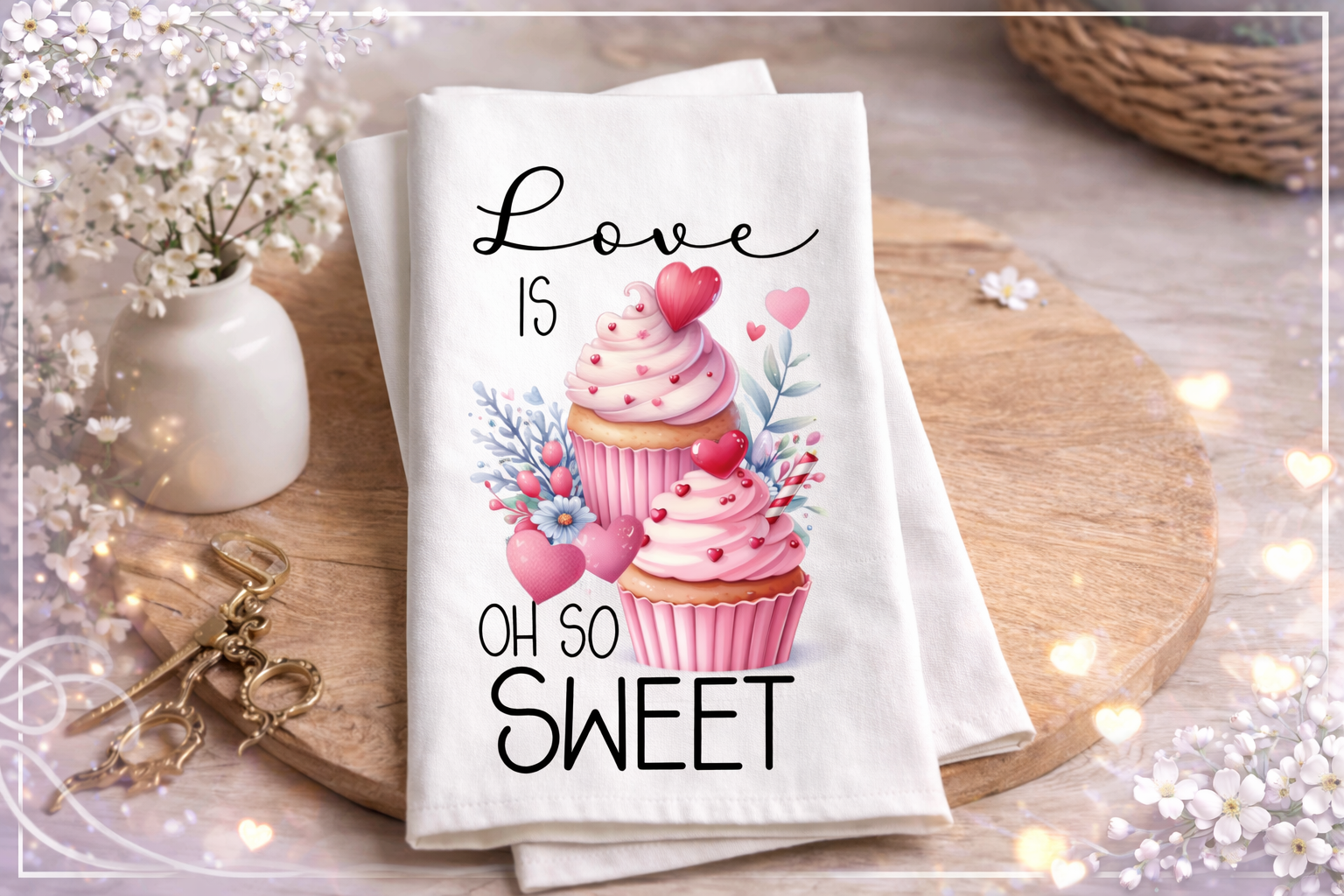 Oh So sweet Tea Towel