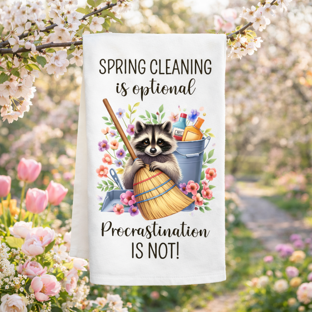 Spring Sloth Tea Towel