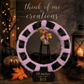 14 inch Pumpkin Wreath