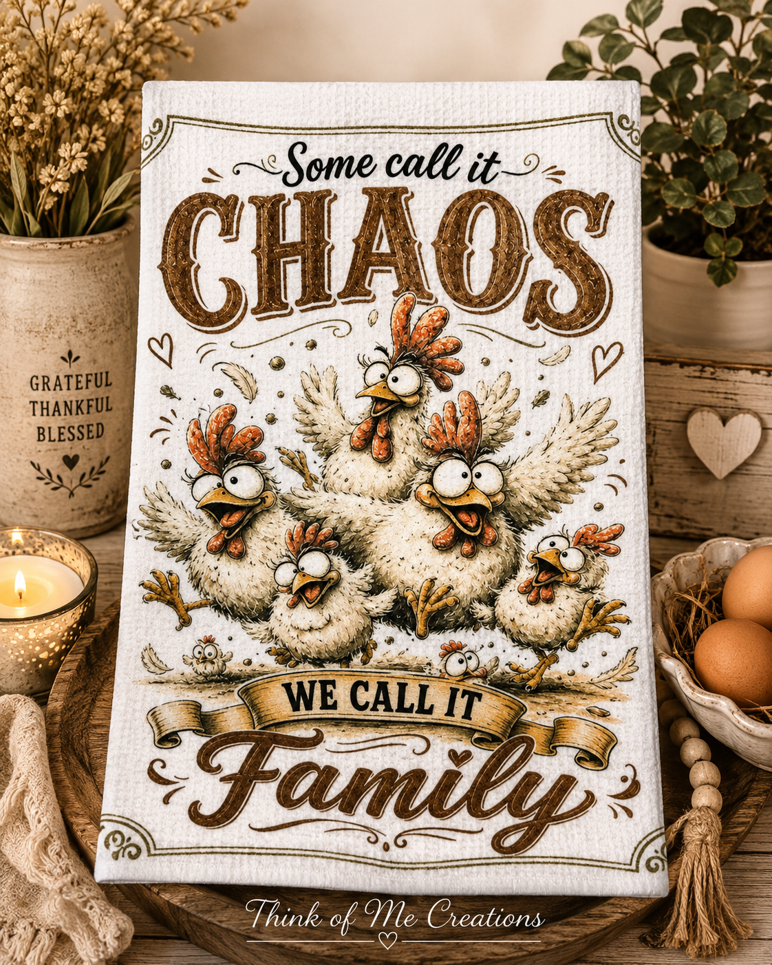 Chaos Tea Towel