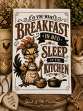 Breakfast in Bed Tea Towel