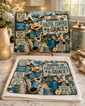 cutting board / Tea Towel Bundle Faith Coffee