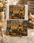 cutting board / Tea Towel Bundle Chicken Butt