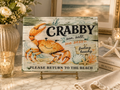 Crabby cutting board
