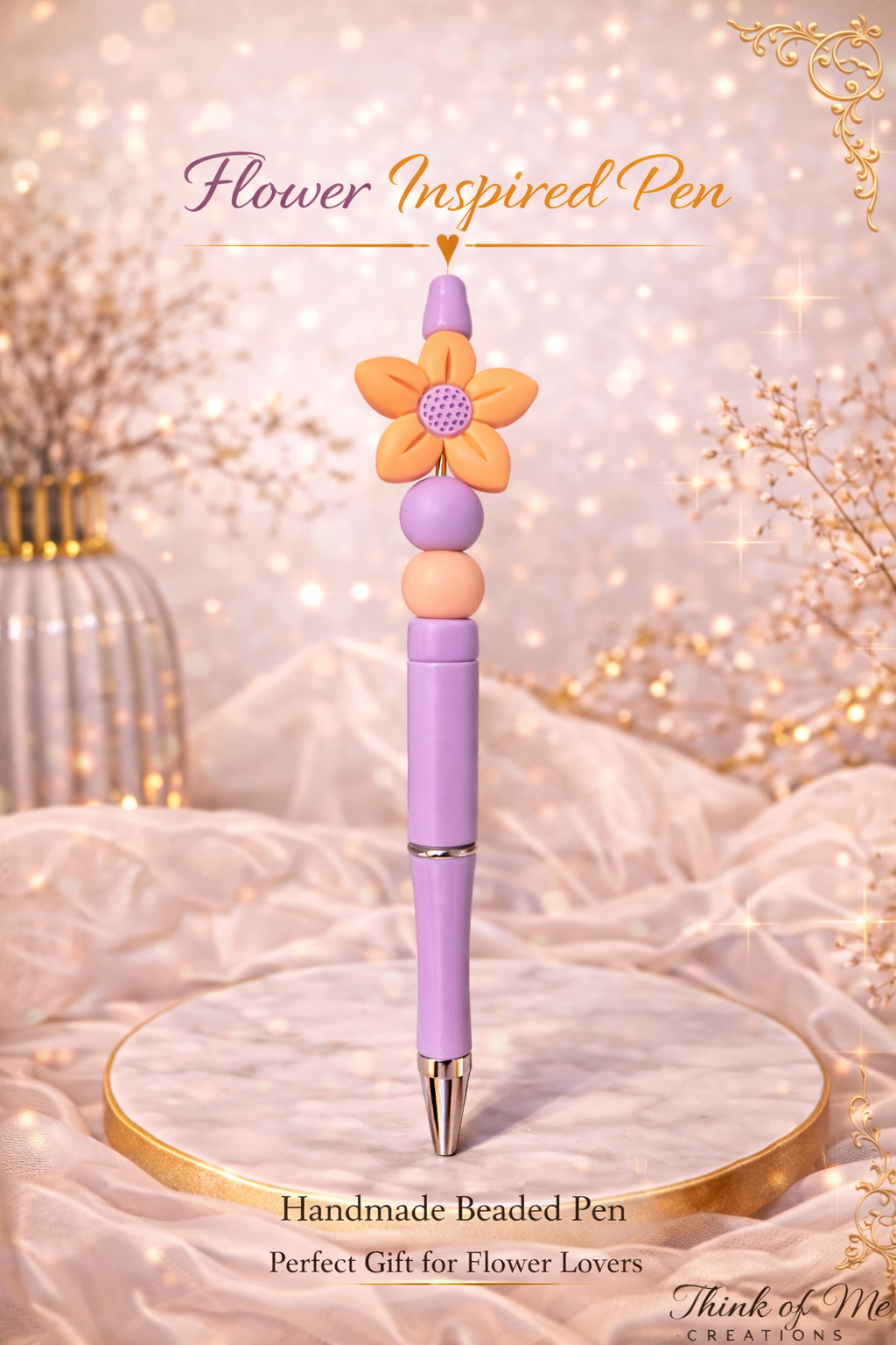 Pen Peach Flower