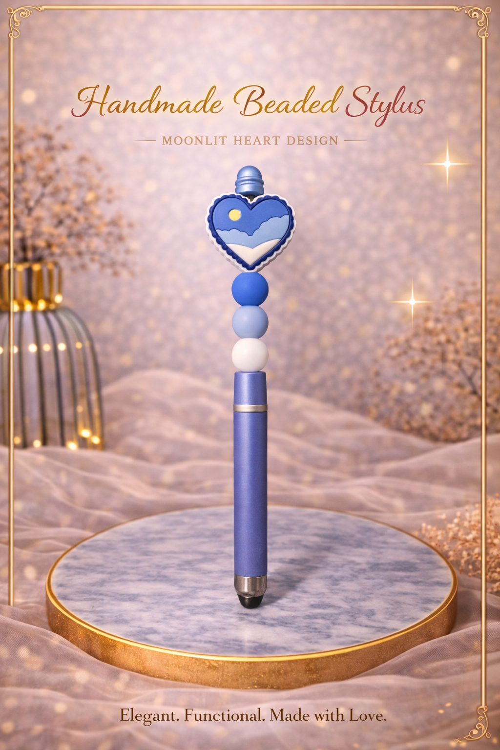 Stylus Blue Heart