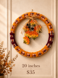 20 inch fall wreath