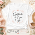 Custom Cotton Design  t-shirt