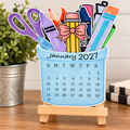 Desk Calendar 2027 teacher 2
