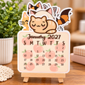 Desk Calendar 2027 cats