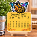 Desk Calendar 2027 butterflies