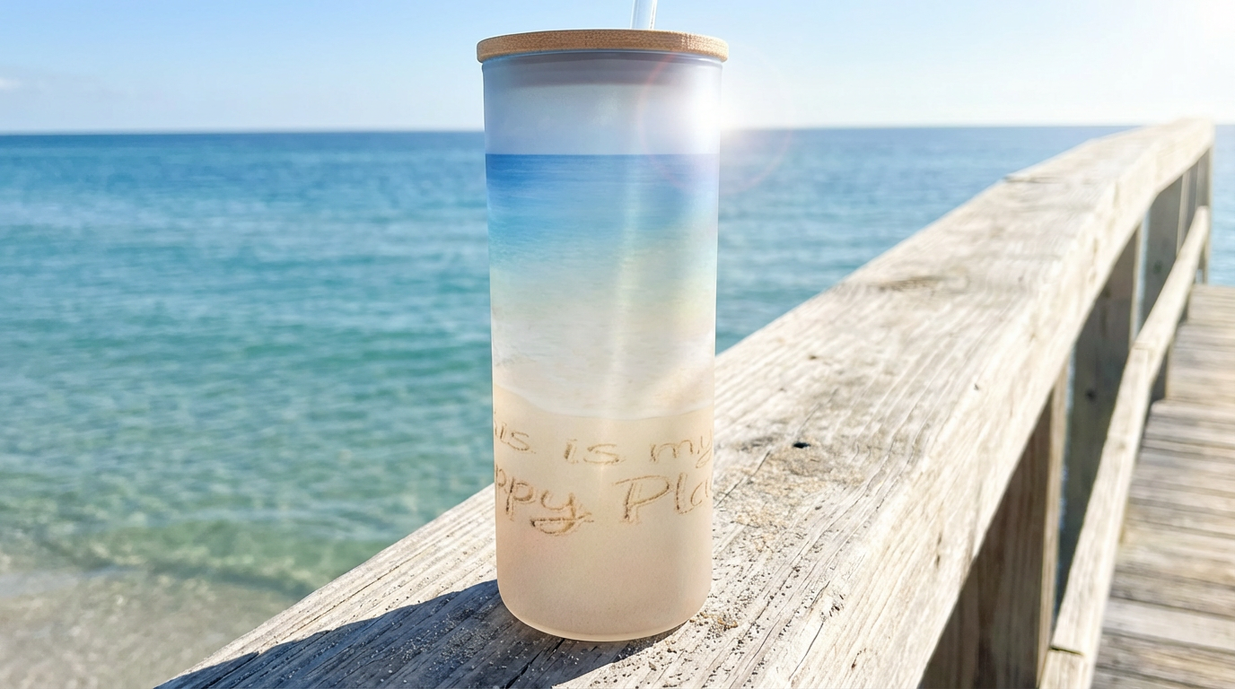 16oz Glass Tumbler