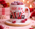 Books are my Valentine mug