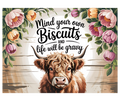 Mind your own Biscuit Cutting Board