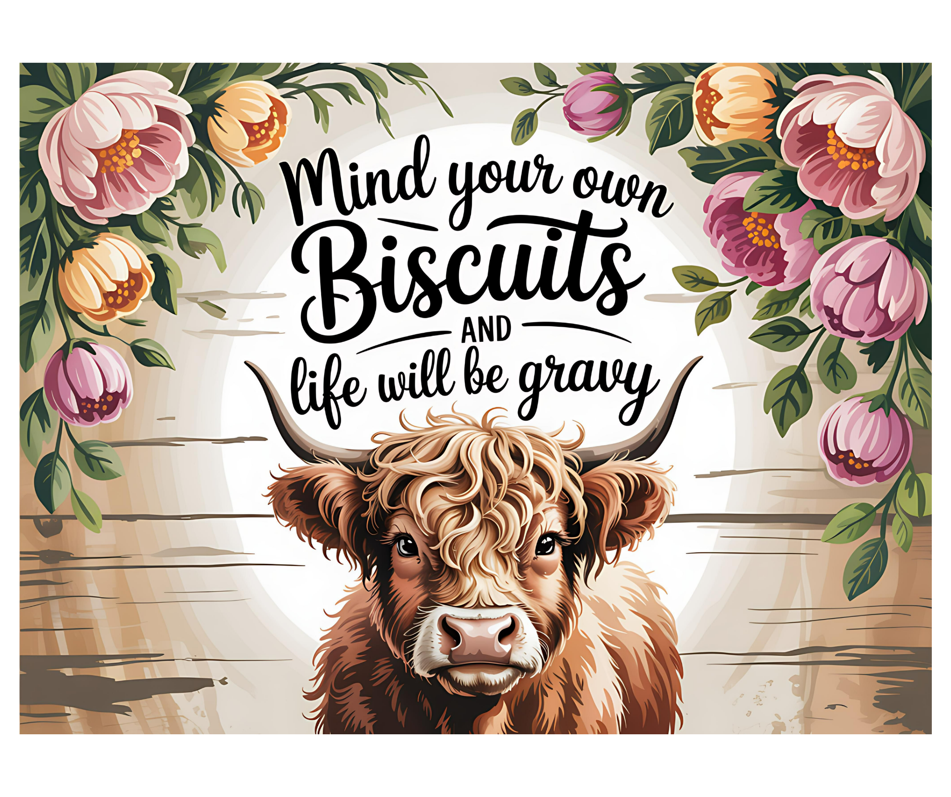 Mind your own Biscuit Cutting Board