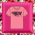 Women V-neck Mom shirt 2