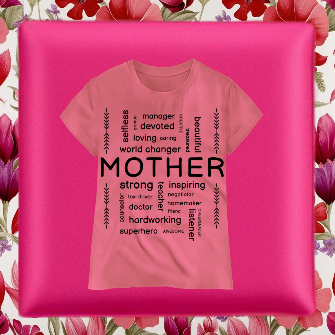 Women V-neck Mom shirt 4